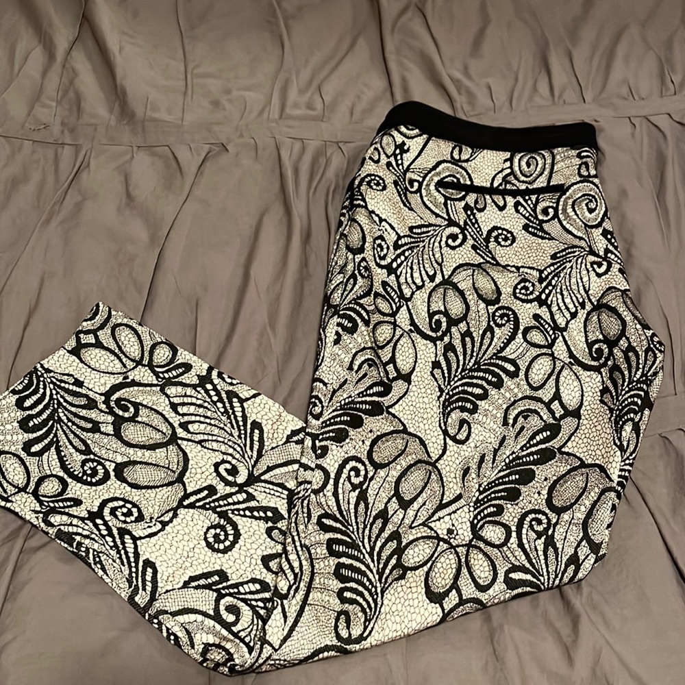 Dressy semi textured pants